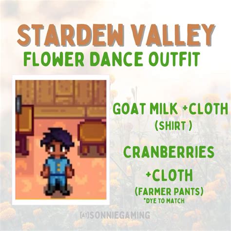 Flower dance outfit stardew valley – Artofit