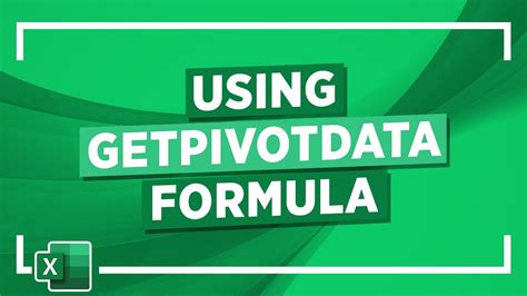 Image result for Getpivotdata Formula