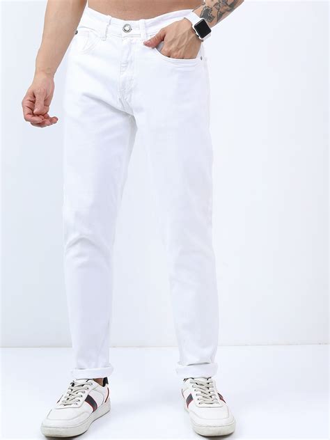 HIGHLANDER Men Tapered Fit Mid Rise Stretchable Jeans - Price History