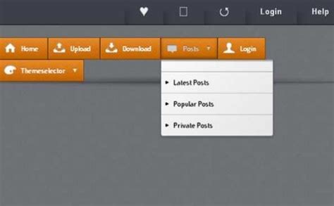 Image result for HTML Drop Down Menu Example