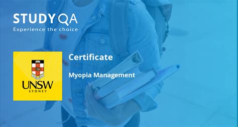 StudyQA — Certificate: Myopia Management — UNSW Sydney