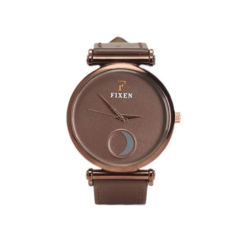 Buy Fixen Brown Strap Watch for Men at Amazon.in