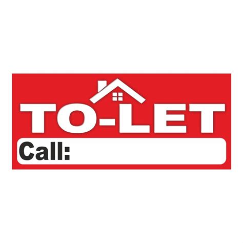 ORDERSHOCK To-Let Sign Board - Perfect For Rent Areas, Offices, And ...