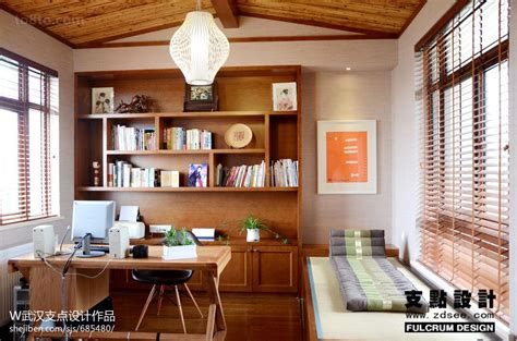 小户型客厅书房一体效果图 6招打造舒适工作区（图文）-家居快讯-天津房天下家居装修
