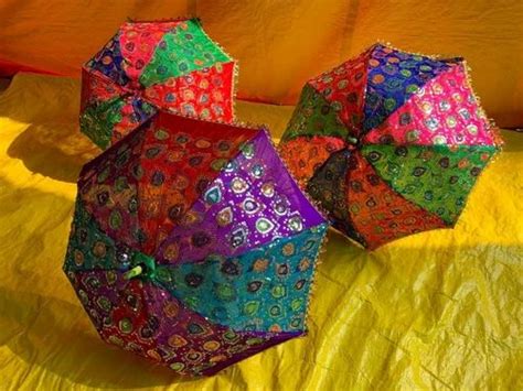 Rajasthani Umbrella - Ethnic V Design Umbrella Manufacturer from Jaipur