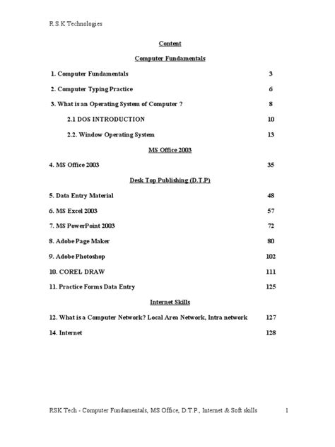 MS Office Basic Computer Knowledge 的图像结果