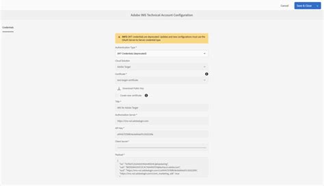 Configuración de integraciones de IMS para AEM | Adobe Experience Manager
