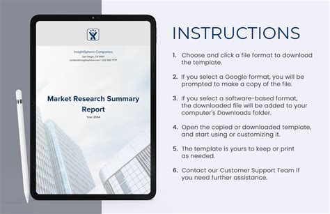 Summary Report Template in Word, PDF, Google Docs, InDesign - Download ...