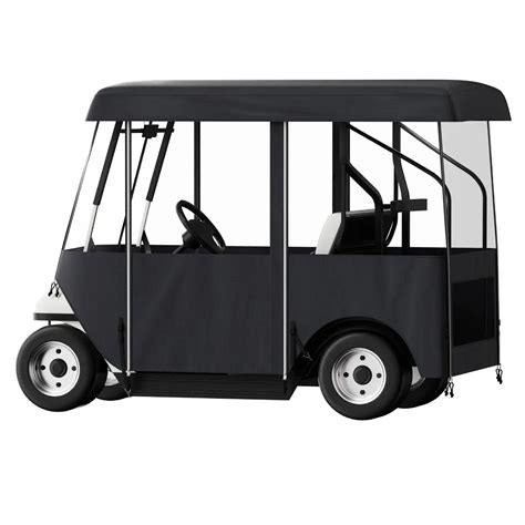 VEVOR Golf Cart Enclosure 86'', 4-Person Golf Cart Cover, 4-Sided ...