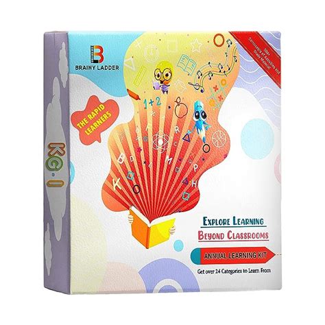 Brainy Ladder Annual Learning Kit for Kg-1/junior KG with Learning ...