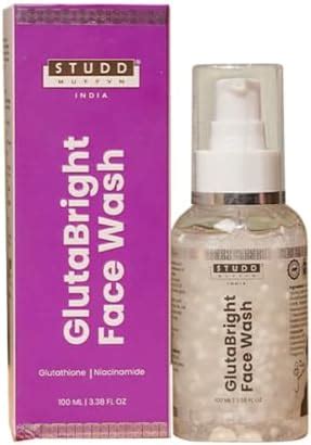Studd Muffyn | GlutaBright Face Wash with Glutathione, Niacinamide ...