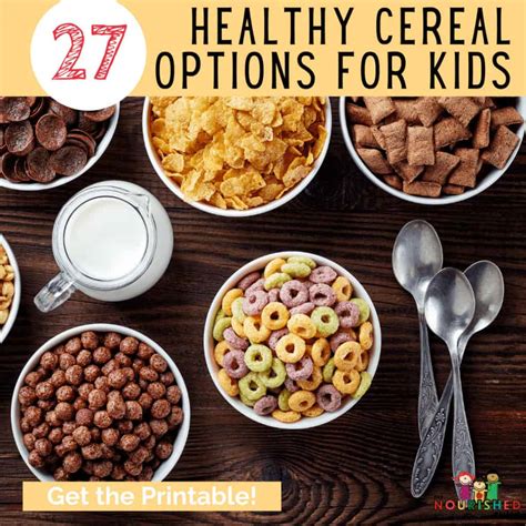 Top 27 Healthy Cereals for Kids (Low Sugar, High Fiber)