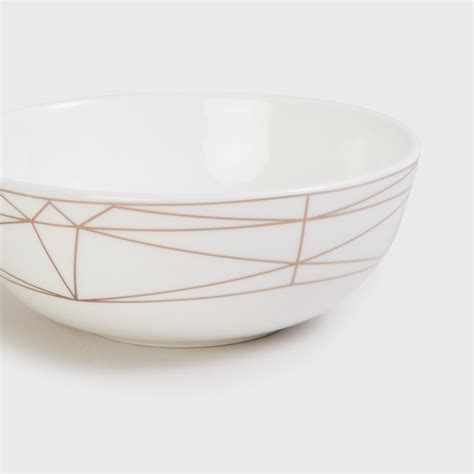 Buy Fiesta Off-White Printed Bone China Bowl - 100ml from Home Centre ...