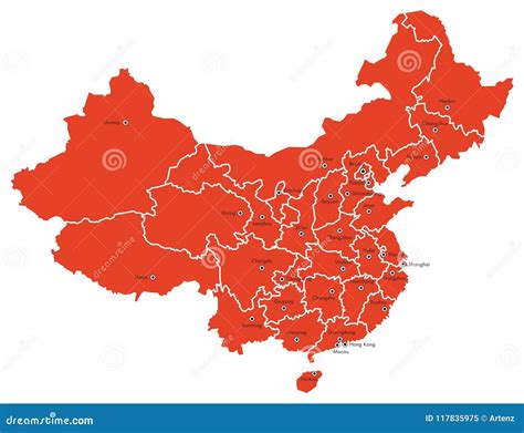 China Map Map Of Chinese Provinces And Major Cities