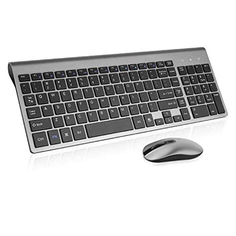 Wireless Keyboard Mouse Combo, cimetech Compact Full Size Wireless ...