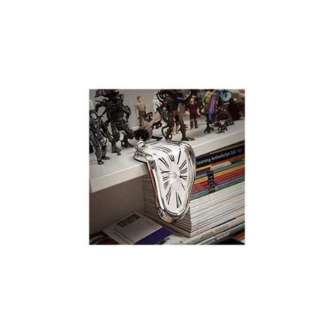 Buy RoseDoes Modern Art Melting Clock Salvador Dali Time Melted Wall ...