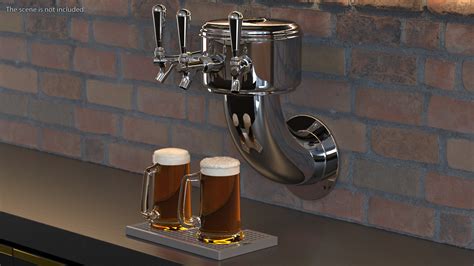 3D model Lantern Wall Mount Draft Beer Tower | 3D Molier International