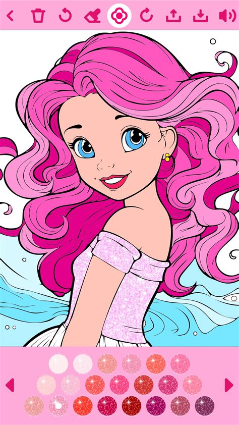 Image result for Princess Coloring Book App