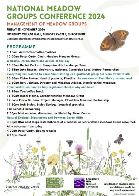 National Meadow Groups Conference 2024 – 15/11/24 | Middle Marches ...