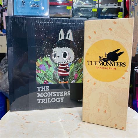 現貨 The Monsters Trilogy Book with How2Work Labubu Figure Set by Kasing ...