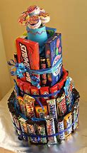 Image result for Candy Bar Birthday Cake