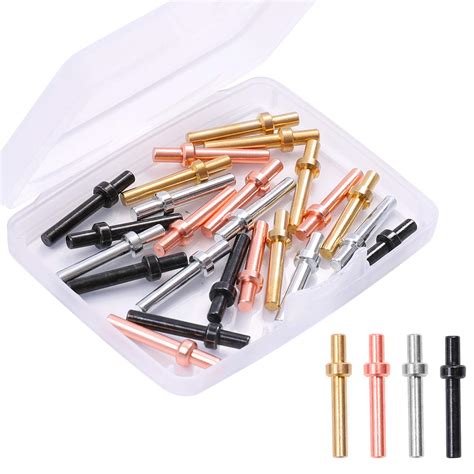 Buy URATOT 24 Pieces Metal Cribbage Pegs Cribbage Board Pegs Fit 1/ 8 ...