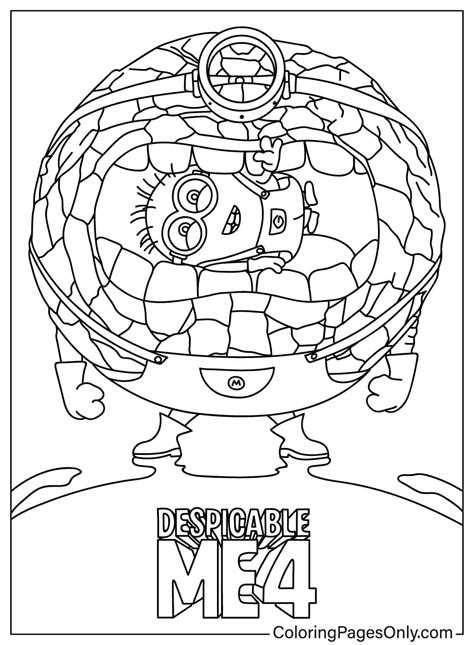 Jumbo Coloring Pages Printable Minion