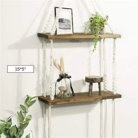 Wall Shelves: Photo Frames, Small Plants, Home Decor for Living Room ...