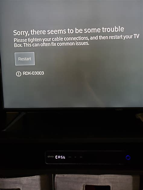 Image result for Xfinity Cable Box Error Code 1PST