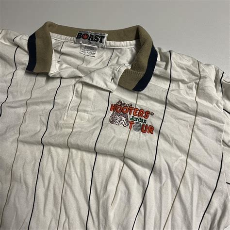 Hooters Jordan Tour vintage golf shirt - Depop