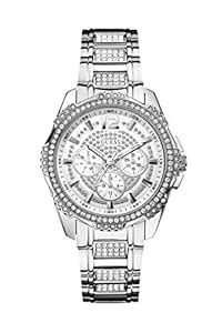 GUESS Analog Silver Dial Women's Watch-U0286L1M : Amazon.in: Watches