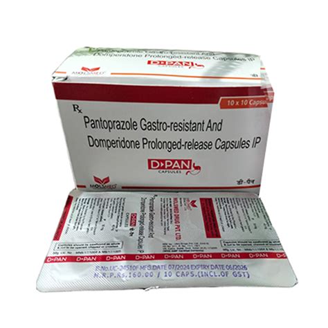 D Pan - Pantoprazole Gastro-resistant And Domperidone Prolonged-release ...