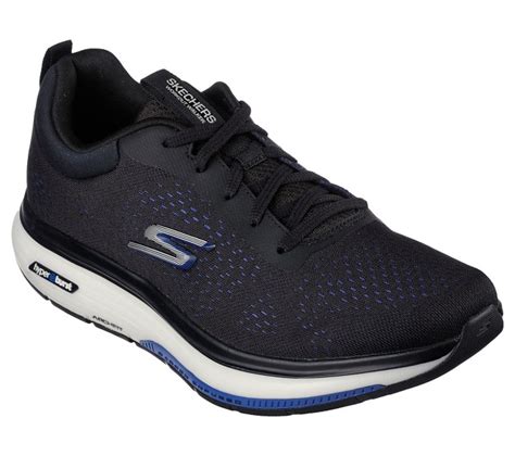 Buy Skechers Men Black-Blue Sports Walking Shoes Online | SKU: 158 ...