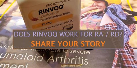 RINVOQ Medication for RA / RD | Rheumatoid Arthritis Warrior