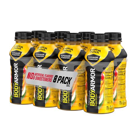 BODYARMOR Sports Drink Tropical Punch, 12 fl oz, 8 count – Totalhill ...