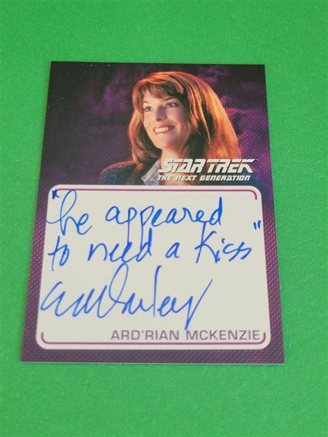 EILEEN SEELEY - 2022 RITTENHOUSE STAR TREK TNG ARCHIVES & INSCRIPTIONS ...