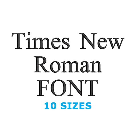 Times New Roman Logo