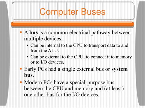 PPT - Computer Buses PowerPoint Presentation, free download - ID:612376