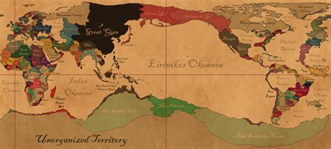 A world where Earth's geography is radically different… with a BEAFY ...