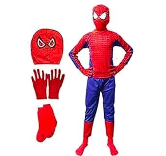 Buy MODERNAZ Superhero dress for kids |with trouser, t-shirt, mask ...