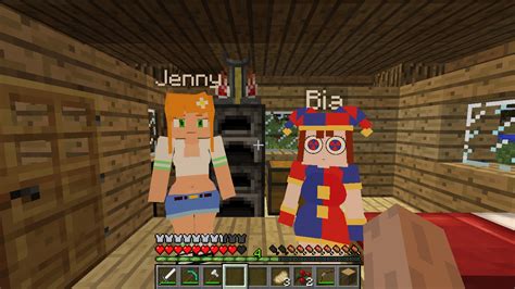 Image result for Minecraft Jenny Mod Showcase