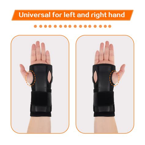 Buy HEQUSIGNS Wrist Supports with Removable Metal, Wrist Splint Brace ...