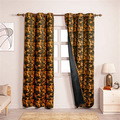 Buy Printed Blackout Curtains - Starting @ ₹618 | HomeMonde