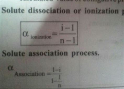 wat is the formula for degree of association - Brainly.in
