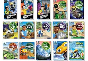 Project X Alien Adventures: Lilac-Dark Red + Book Bands, Levels 1-20 ...