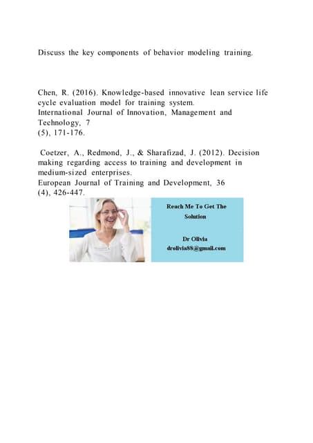 Image result for Behavior Modeling Training