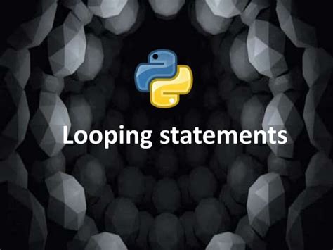 Image result for Use of Looping Statement Example in Python