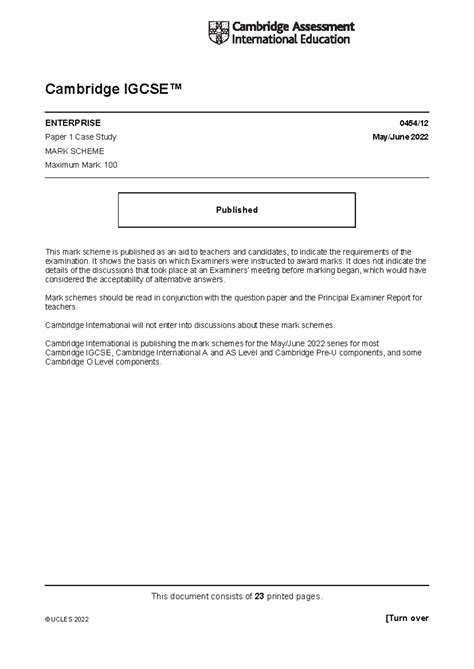 0454 s22 ms 12 - A level notes - This document consists of 23 printed ...