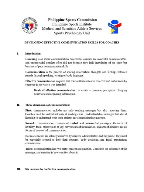 Image result for Effective Communication Hand Out