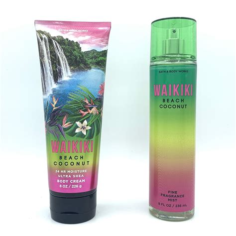Bath&BodyWorks Bath and Body Works Waikiki Beach Coconut 2020 India | Ubuy